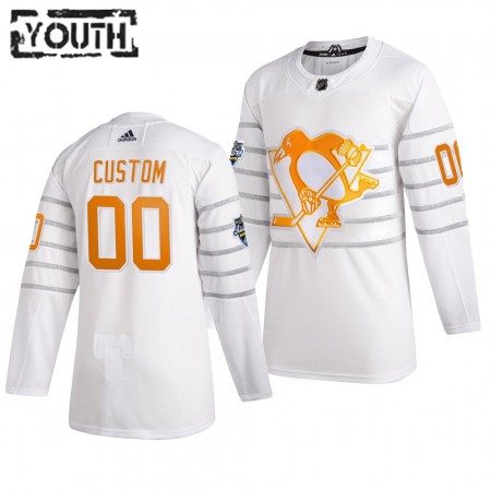Lapsille NHL Pittsburgh Penguins Pelipaita Custom Valkoinen 2020 NHL All-Star Adidas Authentic 